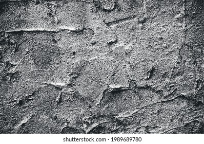 Distressed overlay texture of cracked concrete, stone or asphalt. grunge background. abstract halftone vector illustration