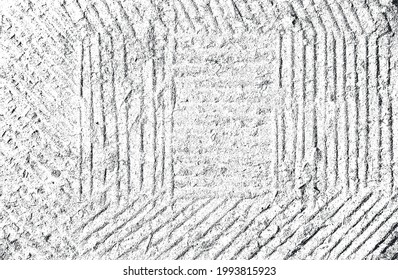 Textura superpuesta en peligro de hormigón, piedra o asfalto. fondo grueso. ilustración abstracta de vector de medio tono