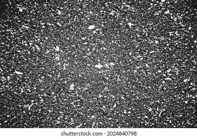 Distressed overlay texture of cracked concrete, stone or asphalt. grunge background. abstract halftone vector illustration