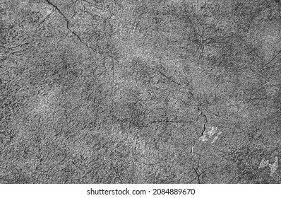 Textura superpuesta en peligro de hormigón, piedra o asfalto. fondo grueso. ilustración abstracta de vector de medio tono