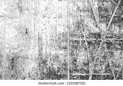 Distressed overlay texture of cracked concrete, stone or asphalt. grunge background. abstract halftone vector illustration