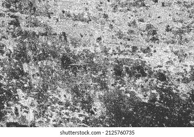 Distressed overlay texture of cracked concrete, stone or asphalt. grunge background. abstract halftone vector illustration