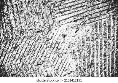 Distressed overlay texture of cracked concrete, stone or asphalt. grunge background. abstract halftone vector illustration
