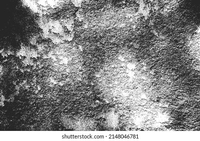 Distressed overlay texture of cracked concrete, stone or asphalt. grunge background. abstract halftone vector illustration