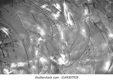 Distressed overlay texture of cracked concrete, stone or asphalt. grunge background. abstract halftone vector illustration