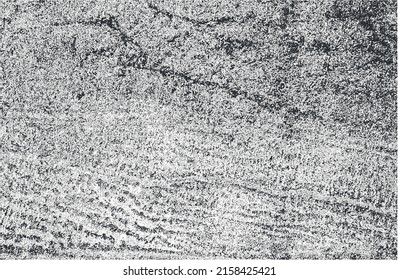 Distressed overlay texture of cracked concrete, stone or asphalt. grunge background. abstract halftone vector illustration