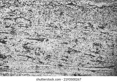 Distressed overlay texture of cracked concrete, stone or asphalt. grunge background. abstract halftone vector illustration