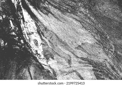 Distressed overlay texture of cracked concrete, stone or asphalt. grunge background. abstract halftone vector illustration