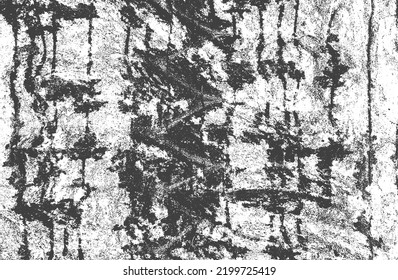 Distressed overlay texture of cracked concrete, stone or asphalt. grunge background. abstract halftone vector illustration