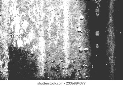 Distressed overlay texture of cracked concrete, stone or asphalt. grunge background. abstract halftone vector illustration