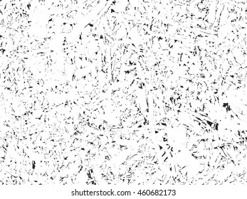 Distressed overlay texture of cracked concrete. grunge background. abstract halftone vector illustration