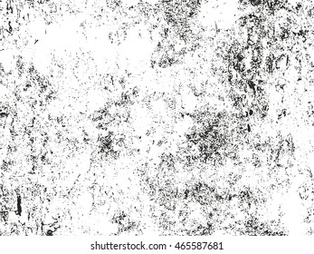 Distressed overlay texture of cracked concrete. grunge background. abstract halftone vector illustration