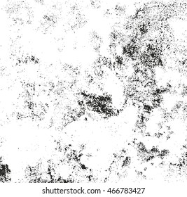 Distressed overlay texture of cracked concrete. grunge background. abstract halftone vector illustration