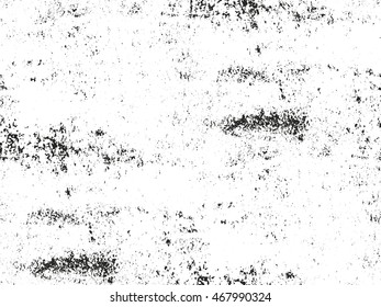 Distressed overlay texture of cracked concrete. grunge background. abstract halftone vector illustration