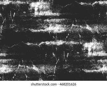 Distressed overlay texture of cracked concrete. grunge background. abstract halftone vector illustration
