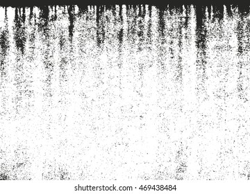 Distressed overlay texture of cracked concrete. grunge background. abstract halftone vector illustration