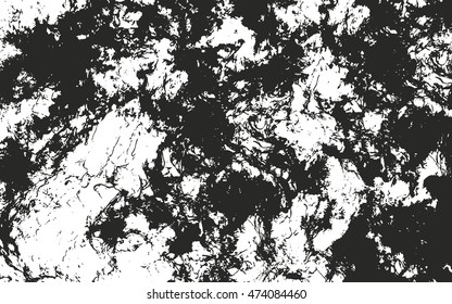 Distressed overlay texture of cracked concrete. grunge background. abstract halftone vector illustration