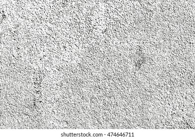 Distressed overlay texture of cracked concrete. grunge background. abstract halftone vector illustration
