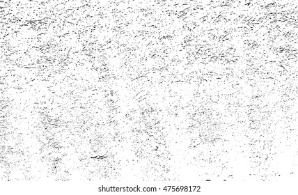 Distressed overlay texture of cracked concrete. grunge background. abstract halftone vector illustration