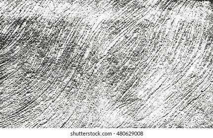 Distressed overlay texture of cracked concrete. grunge background. abstract halftone vector illustration