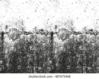 Distressed overlay texture of cracked concrete. grunge background. abstract halftone vector illustration