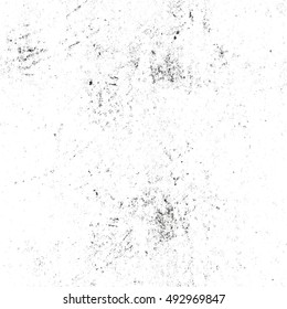 Distressed overlay texture of cracked concrete. grunge background. abstract halftone vector illustration