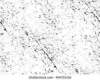 Distressed overlay texture of cracked concrete. grunge background. abstract halftone vector illustration