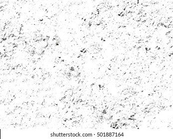 Distressed overlay texture of cracked concrete. grunge background. abstract halftone vector illustration