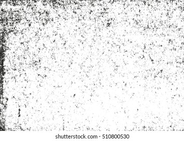 Distressed overlay texture of cracked concrete. grunge background. abstract halftone vector illustration