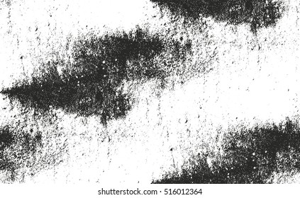 Distressed overlay texture of cracked concrete. grunge background. abstract halftone vector illustration