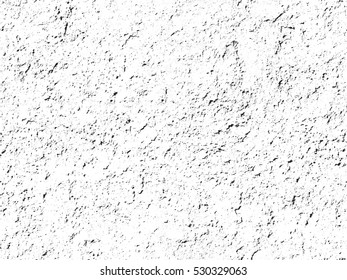 Distressed overlay texture of cracked concrete, stone or asphalt. grunge background. abstract halftone vector illustration