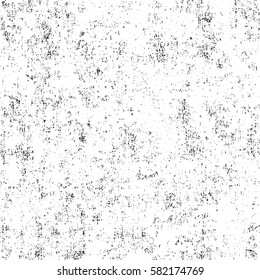 Distressed overlay texture of cracked concrete, stone or asphalt. grunge background. abstract halftone vector illustration