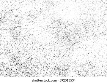 Distressed overlay texture of cracked concrete, stone or asphalt. grunge background. abstract halftone vector illustration