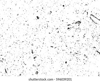 Distressed overlay texture of cracked concrete, stone or asphalt. grunge background. abstract halftone vector illustration