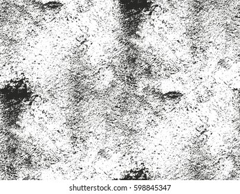 Distressed overlay texture of cracked concrete, stone or asphalt. grunge background. abstract halftone vector illustration