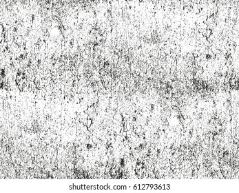 Distressed overlay texture of cracked concrete, stone or asphalt. grunge background. abstract halftone vector illustration