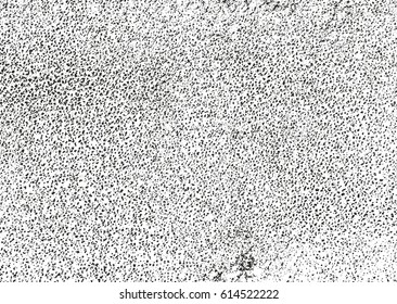 Distressed overlay texture of cracked concrete, stone or asphalt. grunge background. abstract halftone vector illustration