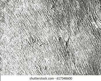 Distressed overlay texture of cracked concrete, stone or asphalt. grunge background. abstract halftone vector illustration