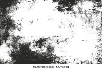 Distressed overlay texture of cracked concrete, stone or asphalt. grunge background. abstract halftone vector illustration