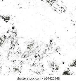 Distressed overlay texture of cracked concrete, stone or asphalt. grunge background. abstract halftone vector illustration