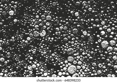Distressed overlay texture of cracked concrete, stone or asphalt. grunge background. abstract halftone vector illustration