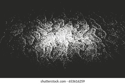 Distressed overlay texture of cracked concrete, stone or asphalt. grunge background. abstract halftone vector illustration