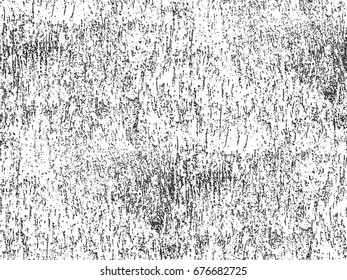 Distressed overlay texture of cracked concrete, stone or asphalt. grunge background. abstract halftone vector illustration