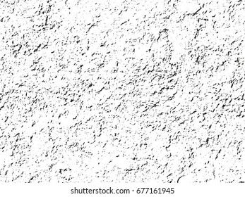 Distressed overlay texture of cracked concrete, stone or asphalt. grunge background. abstract halftone vector illustration