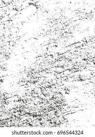Distressed overlay texture of cracked concrete, stone or asphalt. grunge background. abstract halftone vector illustration