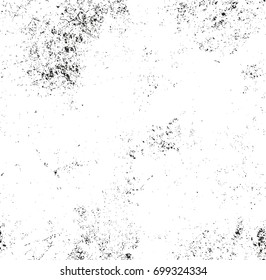 Distressed overlay texture of cracked concrete, stone or asphalt. grunge background. abstract halftone vector illustration