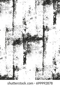 Distressed overlay texture of cracked concrete, stone or asphalt. grunge background. abstract halftone vector illustration