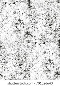 Distressed overlay texture of cracked concrete, stone or asphalt. grunge background. abstract halftone vector illustration