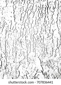 Distressed overlay texture of cracked concrete, stone or asphalt. grunge background. abstract halftone vector illustration