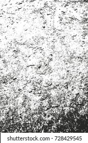 Distressed overlay texture of cracked concrete, stone or asphalt. grunge background. abstract halftone vector illustration